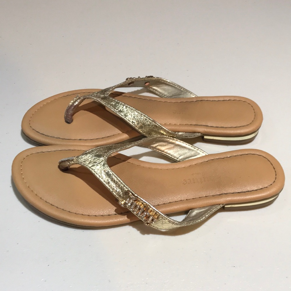 EUC Juicy Couture Zoar Sandals Size 6